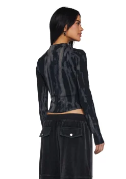 Current Mood Tops|Plus*Caller ID Long Sleeve Top