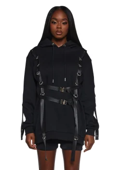Poster Grl Outerwear|Sweatshirts & Hoodies*Came To Slay Harness Hoodie