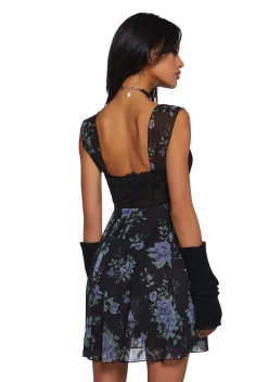Current Mood Dresses|Plus*Can’t Forget Babydoll Dress - Black
