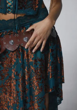 Current Mood Bottoms|Skirts*Carefree Songstress Midi Skirt