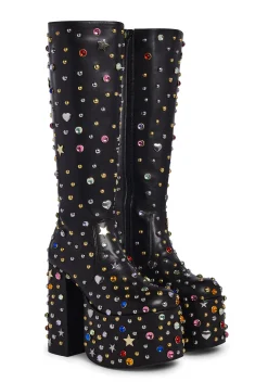 Current Mood Boots|Platforms*Carnival Rally Platform Boots