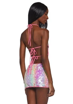 Club Exx Tops|Plus*Carnival Starscape Tube Top