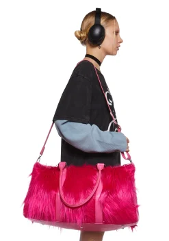 Current Mood Bags*Case Of The Grumpies Fuzzy Weekender Bag