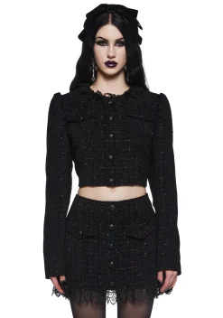 Widow Outerwear*Chance Rendezvous Tweed Blazer