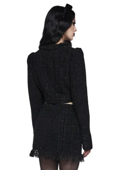 Widow Outerwear*Chance Rendezvous Tweed Blazer