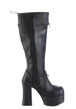 Demonia Boots|Platforms*Charade-211 Knee High Boots