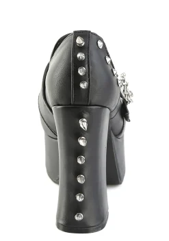 Demonia Platforms|Heels*Charade-32 Platform Loafers