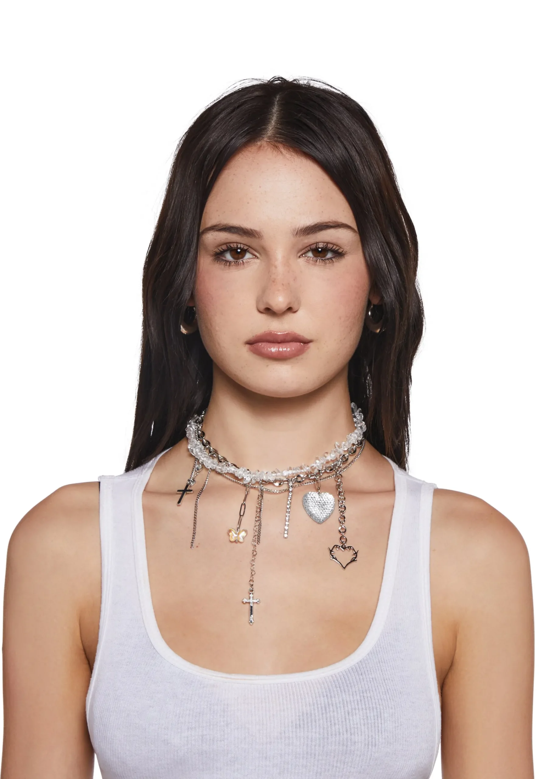 Widow Jewelry*Charm Chain Necklace