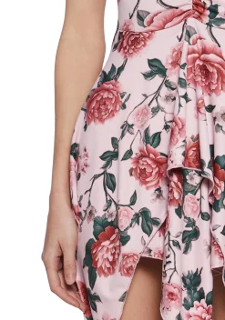 Current Mood Dresses|Mini Dresses*Chasin’ Rainbows Mini Dress - Pink Floral