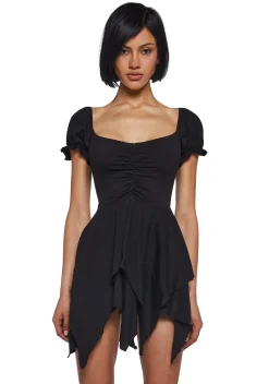 Current Mood Dresses|Mini Dresses*Chasin' Rainbows Mini Dress - Black