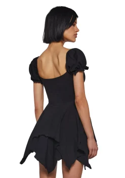 Current Mood Dresses|Mini Dresses*Chasin' Rainbows Mini Dress - Black