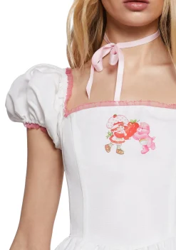 Dolls Kill | Care Bears x Strawberry Shortcake Dresses|Plus*Cheerful Spirits Fit N’ Flare Dress