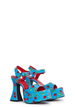 Current Mood Platforms|Heels*Cherry Toss Platform Sandals