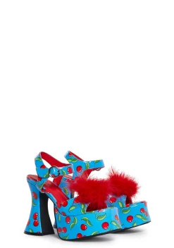 Current Mood Platforms|Heels*Cherry Toss Platform Sandals