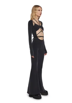 DARKER WAVS Jumpsuits & Rompers*Chord Strappy Catsuit