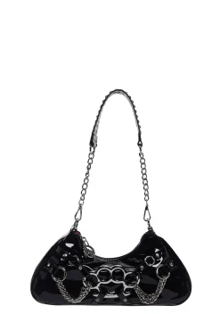 Generation Kiss Bags*Ciska Brass Knuckle Shoulder Bag
