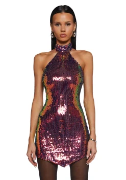 Current Mood Dresses|Plus*City Sparks Sequined Dress