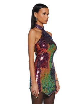 Current Mood Dresses|Plus*City Sparks Sequined Dress