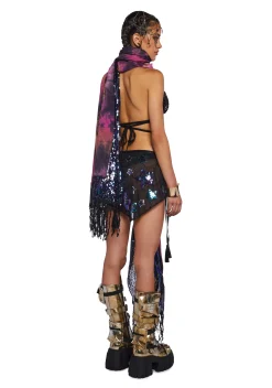 Club Exx Scarves & Gloves*Clear Curiosity Scarf - Multi