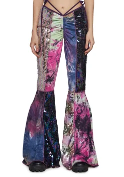 Club Exx Bottoms|Pants*Clearer Curiosity Flare Pants