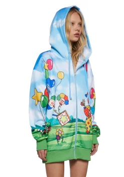 Club Exx Outerwear|Sweatshirts & Hoodies*Clown Around Oversized Hoodie