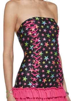 Club Exx Dresses|Mini Dresses*Colorburst Circus Mini Dress