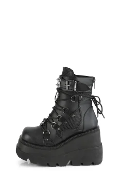 Demonia Boots|Platforms*Combat Technopagan Platform Boots