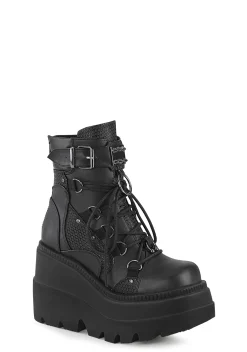 Demonia Boots|Platforms*Combat Technopagan Platform Boots