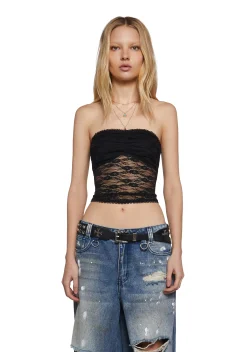 Current Mood Tops|Plus*Come On Over Tube Top