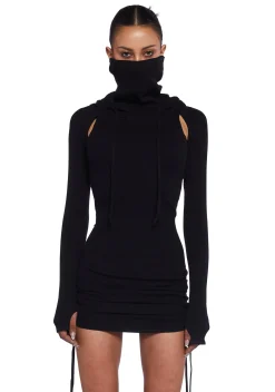 DARKER WAVS Dresses|Mini Dresses*Compression Ruched Mini Dress