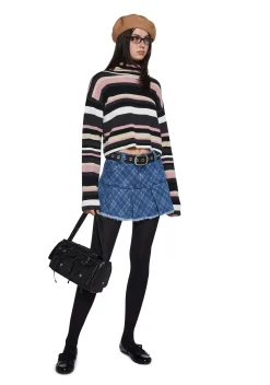 dELiA*s by Dolls Kill Tops|Plus*Cool Breeze Turtleneck Sweater - Pink