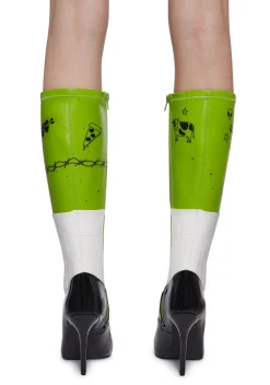 Club Exx Boots*Cosmic Being Heeled Boots