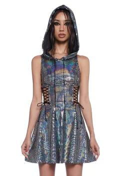 Club Exx Dresses|Mini Dresses*Cosmic Disco Mini Dress
