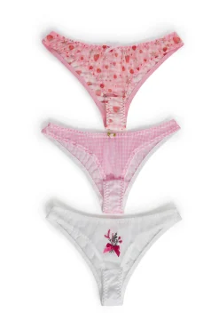 Sugar Thrillz Lingerie|Plus*Cottage Romance Panty Set