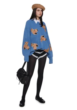 dELiA*s by Dolls Kill Tops*Cozy Club Oversized Sweater