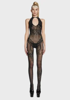 x_Leg Avenue Lingerie*Cozy Session Fishnet Bodystocking