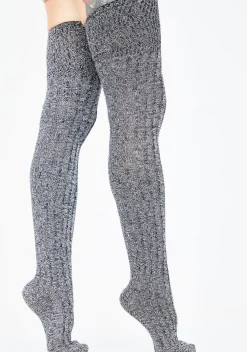 x_Leg Avenue Socks & Tights*Cozy Up Knit Thigh Highs