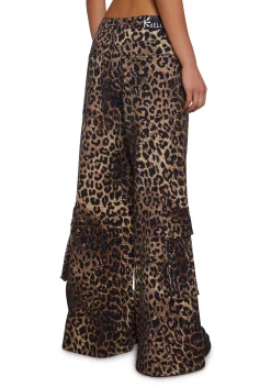 dELiA*s by Dolls Kill Bottoms|Pants*Cross You Out Wide Leg Cargo Pants