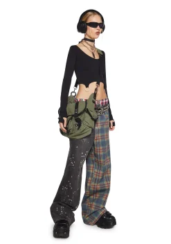 Current Mood Tops*Cruel Intentions O-Ring Crop Top