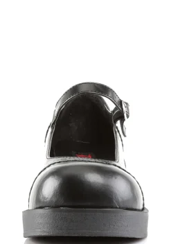 Demonia Flats|Mary Janes*Crux Mary Janes