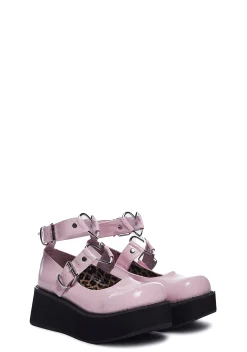Demonia Flats|Mary Janes*Crybaby Mary Janes