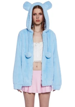 Sugar Thrillz Outerwear|Sweatshirts & Hoodies*Cuddle Bear Zip-Up Hoodie