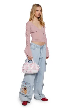 Dolls Kill | Care Bears x Strawberry Shortcake Bottoms|Pants*Cuddle Crew Denim Cargo Pants