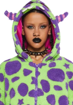 Trickz N' Treatz Outerwear|Sweatshirts & Hoodies*Cuddly Monster Hooded Sherpa Jacket