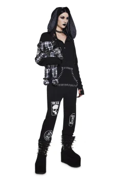 The Grave Girls Plus*Cursed Ways Thermal Onesie