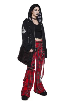 The Grave Girls Outerwear|Sweatshirts & Hoodies*Cursed Ways Zip-Up Hoodie