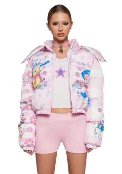 Sugar Thrillz Outerwear|Plus*Cute Critters Puffer Jacket