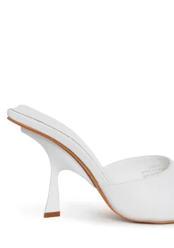 Current Mood Heels*Cutie Escape Peep Toe Heels - White