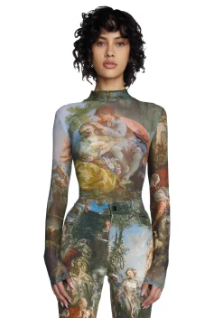 Current Mood Tops*Da Vinci's Demons Mesh Top