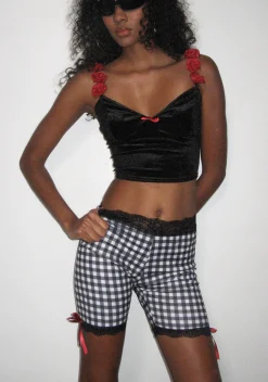Sugar Thrillz Bottoms|Shorts*Dainty Flirt Biker Shorts